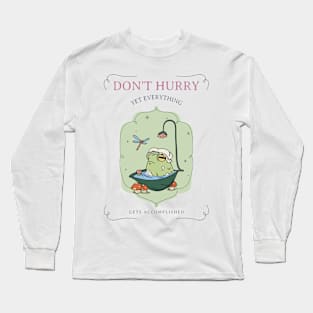 Cute Frog Frogs Toad Toads Fairytale Long Sleeve T-Shirt